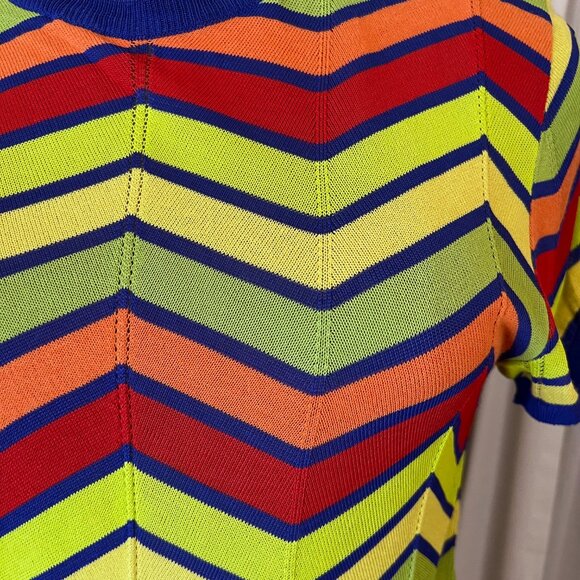 Vintage Gianni Versace Mesh Knit Top - Picture 2 of 7